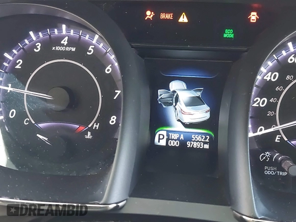 2018 Toyota Avalon XLE with VIN 4T1BK1EB9JU283488, listed as a IAAI auction lot 41777239 with 97,893 mi miles and . Bid and sale history available at DreamBid. Image 15.