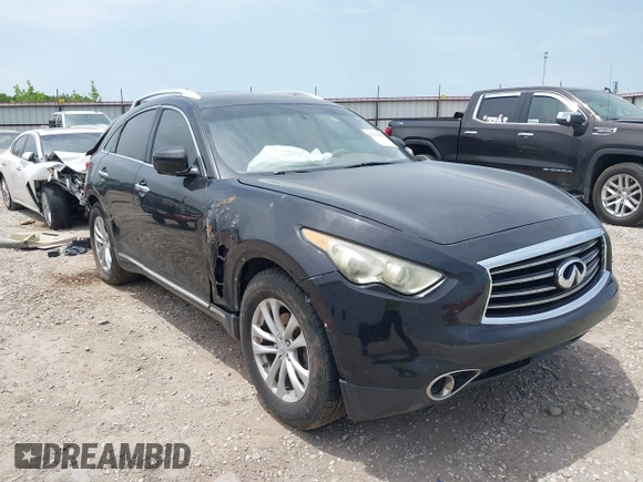 2012 Infiniti FX with VIN JN8AS1MU4CM120726, listed as a IAAI auction lot 42228636 with 152,656 mi miles and . Bid and sale history available at DreamBid. Image 1.