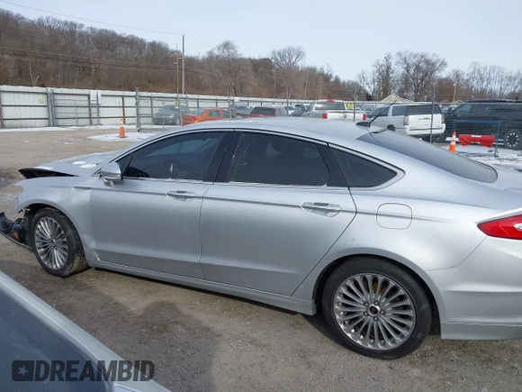 2015 Ford Fusion Titanium with VIN 3FA6P0D95FR103444, listed as a IAAI auction lot 41411473 with 213,729 mi miles. Bid and sale history available at carsss.com. Image 15.