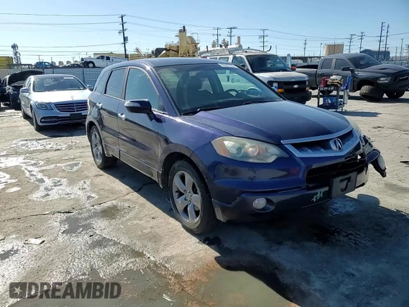 2007 Acura RDX Technology with VIN 5J8TB18537A016003, listed as a Copart auction lot 48381735 with 189,452 mi miles and Salvage Title. Bid and sale history available at carsss.com. Image 12.