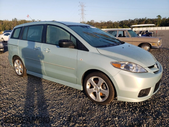 2007 Mazda 5 Sport with VIN JM1CR293X70138263, listed as a Copart auction lot 78570134 with Not Provided miles and Salvage Title. Bid and sale history available at DreamBid. Image 4.