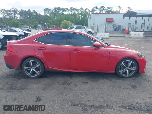 2018 Lexus IS with VIN JTHBA1D27J5064532, listed as a IAAI auction lot 41976607 with 95,140 mi miles. Bid and sale history available at carsss.com. Image 13.