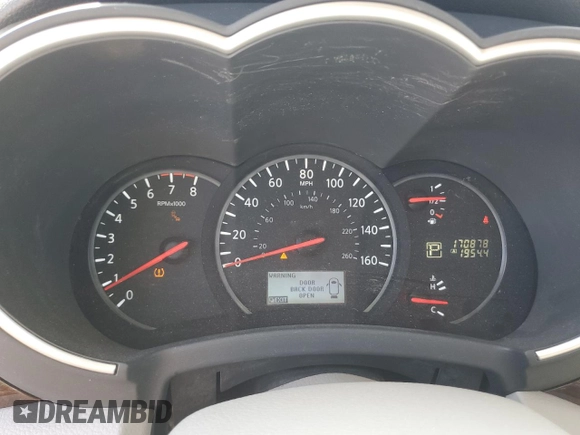 2013 Nissan Quest LE with VIN JN8AE2KP9D9071862, listed as a Copart auction lot 73657284 with 170,878 mi miles and Salvage Title. Bid and sale history available at carsss.com. Image 9.