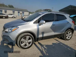 2015 Buick Encore with VIN KL4CJASB8FB225028, listed as a Copart auction lot 53521295 with 116,797 mi miles and Salvage Title. Bid and sale history available at carsss.com. Image 1.