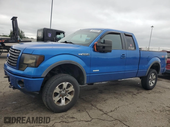 2011 Ford F-150 XL with VIN 1FTFX1ET9BFC34667, listed as a Copart auction lot 58764555 with 205,130 mi miles and Clean title. Bid and sale history available at DreamBid. Image 1.