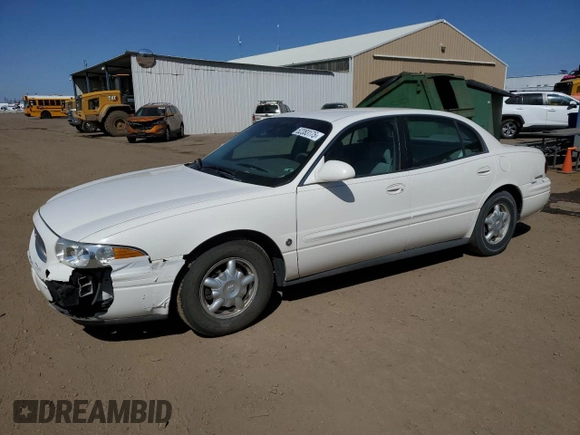2001 Buick LeSabre Limited with VIN 1G4HR54K61U281373, listed as a Copart auction lot 52383175 with 144,773 mi miles and Salvage title. Bid and sale history available at DreamBid. Image 1.