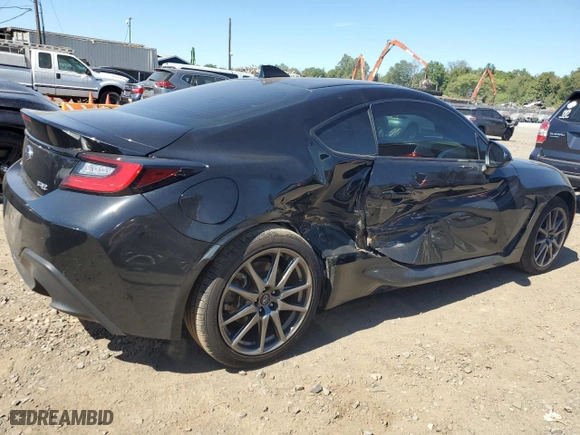 2022 Subaru BRZ Premium with VIN JF1ZDBB10N9701384, listed as a Copart auction lot 71064494 with 37,566 mi miles and Salvage Title. Bid and sale history available at carsss.com. Image 3.