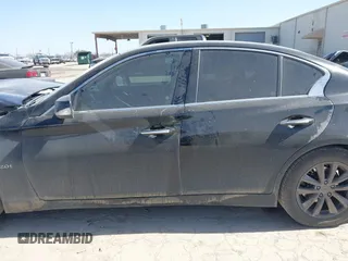2018 Infiniti Q50 2.0t LUXE with VIN JN1CV7AR0JM280228, listed as a IAAI auction lot 41675002 with 203,946 mi miles. Bid and sale history available at carsss.com. Image 15.