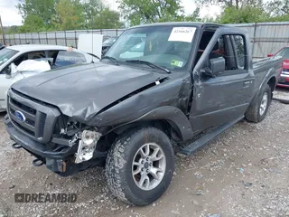 2011 Ford Ranger XLT with VIN 1FTLR4FE8BPA50829, listed as a IAAI auction lot 42166267 with 96,383 mi miles and . Bid and sale history available at DreamBid. Image 2.