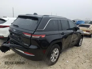 2023 Jeep Grand Cherokee Limited with VIN 1C4RJGBG1PC545107, listed as a Copart auction lot 83714124 with 22,326 mi miles and Salvage title. Bid and sale history available at DreamBid. Image 3.