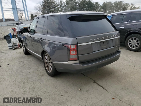 2016 Land Rover Range Rover with VIN SALGR2PF3GA319898, listed as a Copart auction lot 46258185 with 91,912 mi miles and Clean Title. Bid and sale history available at carsss.com. Image 2.