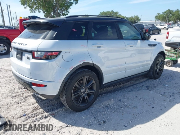 2018 Land Rover Range Rover Evoque SE Premium with VIN SALVC2RX1JH306631, listed as a IAAI auction lot 42082371 with 71,786 mi miles and . Bid and sale history available at DreamBid. Image 4.