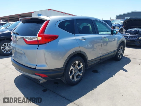2019 Honda CR-V EX with VIN 5J6RW1H57KA029725, listed as a IAAI auction lot 41923839 with 78,136 mi miles. Bid and sale history available at carsss.com. Image 4.