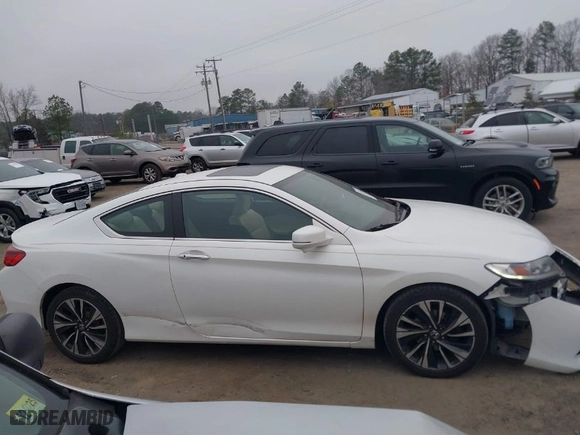 2016 Honda Accord Coupe EX-L with VIN 1HGCT1B87GA001813, listed as a IAAI auction lot 41768315 with 94,410 mi miles. Bid and sale history available at carsss.com. Image 5.
