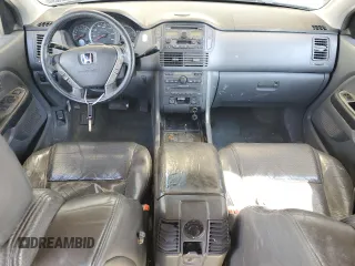 2005 Honda Pilot EX-L with VIN 5FNYF18525B053461, listed as a Copart auction lot 51463315 with 199,458 mi miles and Salvage title. Bid and sale history available at DreamBid. Image 8.
