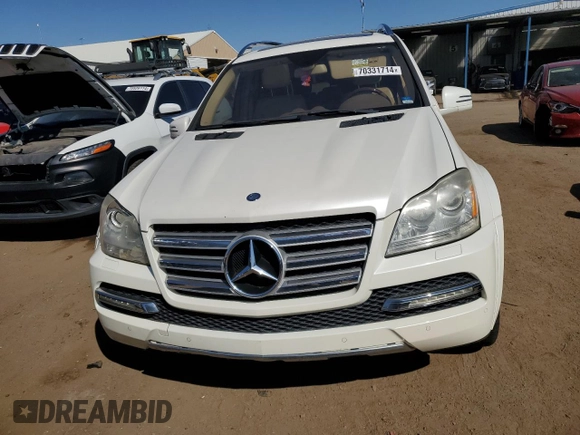 2011 Mercedes-Benz GL-Class GL 550 with VIN 4JGBF8GE4BA704816, listed as a Copart auction lot 70331714 with 135,318 mi miles and Salvage Title. Bid and sale history available at carsss.com. Image 5.