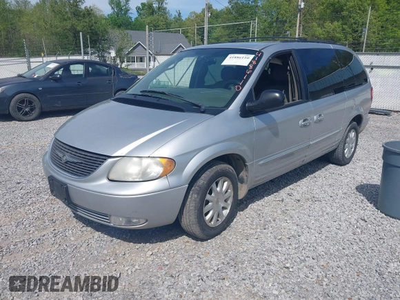 2003 Chrysler Town & Country LXi with VIN 2C4GP54L03R228442, listed as a IAAI auction lot 41886110 with 169,736 mi miles. Bid and sale history available at carsss.com. Image 2.