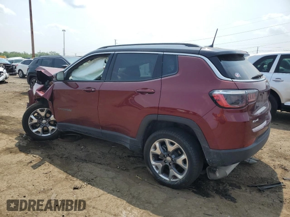 2020 Jeep Compass Limited с VIN 3C4NJDCB8LT255204, выставлен на аукционе Copart как лот 59710135 с пробегом 50 100 миль миль и Списание • Salvage title. История ставок и продаж доступна на DreamBid. Изображение 2.