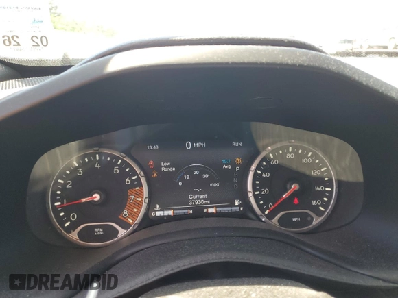 2021 Jeep Renegade Limited with VIN ZACNJDD10MPM11411, listed as a Copart auction lot 51640805 with 37,930 mi miles and Salvage title. Bid and sale history available at DreamBid. Image 9.