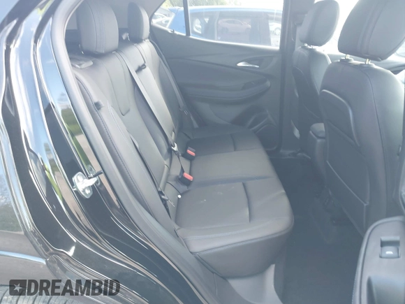 2025 Buick Encore GX Sport Touring with VIN KL4AMDSL7SB129796, listed as a IAAI auction lot 42198708 with 834 mi miles and . Bid and sale history available at DreamBid. Image 8.