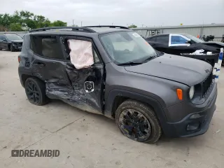 2017 Jeep Renegade Altitude with VIN ZACCJABB9HPG12010, listed as a Copart auction lot 51453125 with Not provided miles and Salvage title. Bid and sale history available at DreamBid. Image 4.