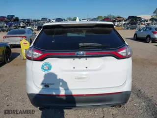 2015 Ford Edge SE with VIN 2FMTK3G81FBB37553, listed as a IAAI auction lot 41316586 with 1 mi miles. Bid and sale history available at carsss.com. Image 16.