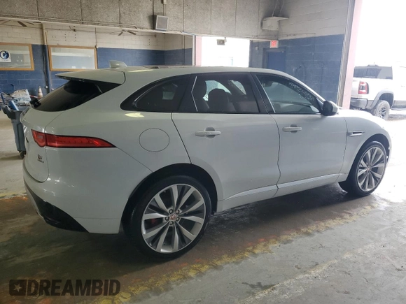 2019 Jaguar F-Pace S with VIN SADCM2FV9KA365990, listed as a Copart auction lot 56573435 with 93,024 mi miles and Clean Title. Bid and sale history available at DreamBid. Image 3.