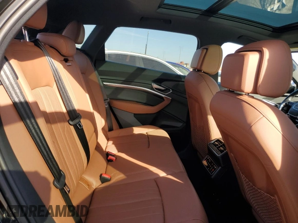 2022 Audi e-tron Premium Plus with VIN WA1LAAGE3NB007578, listed as a Copart auction lot 47896415 with 35,685 mi miles and Salvage Title. Bid and sale history available at DreamBid. Image 11.