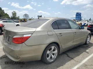 2007 BMW 5 Series 530i with VIN WBANE73537CM46172, listed as a Copart auction lot 54762505 with 111,597 mi miles and Clean title. Bid and sale history available at DreamBid. Image 3.