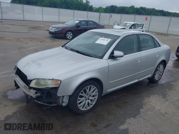 2008 Audi A4 2.0T with VIN WAUDF78E48A169711, listed as a IAAI auction lot 42308726 with 132,916 mi miles and . Bid and sale history available at DreamBid. Image 2.