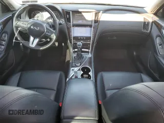 2019 Infiniti Q50 Luxe z VIN JN1EV7AR4KM554346, wystawiony jako Copart lot #53628745 z przebiegiem 57 795 mil mil oraz Szkoda całkowita • Salvage title. Historia ofert i sprzedaży dostępna na DreamBid. Obrazek 8.