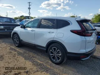 2022 Honda CR-V EX with VIN 7FARW2H56NE038220, listed as a Copart auction lot 52814505 with 24,392 mi miles and Non Repairable. Bid and sale history available at carsss.com. Image 2.