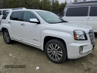 2017 GMC Terrain Denali with VIN 2GKFLVE34H6268980, listed as a Copart auction lot 44176035 with 77,483 mi miles and Salvage title. Bid and sale history available at DreamBid. Image 4.