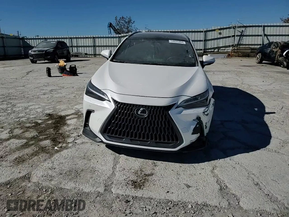 2023 Lexus NX 350h Luxury with VIN JTJHKCEZ7P2013703, listed as a Copart auction lot 74935304 with 22,069 mi miles and Salvage Title. Bid and sale history available at DreamBid. Image 12.