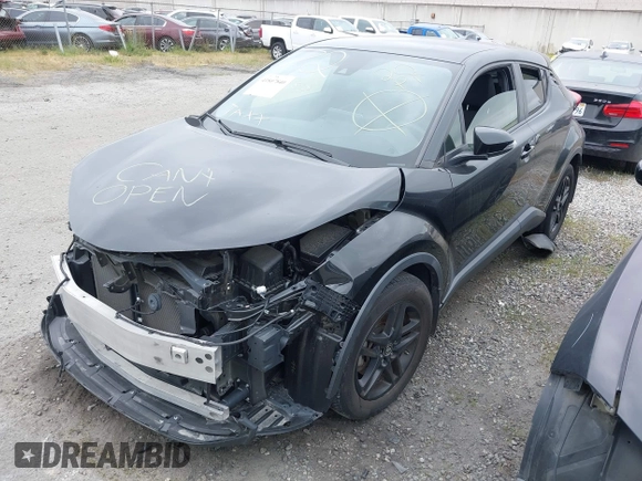 2020 Toyota C-HR LE with VIN JTNKHMBX6L1084659, listed as a IAAI auction lot 41807840 with 1 mi miles. Bid and sale history available at carsss.com. Image 22.