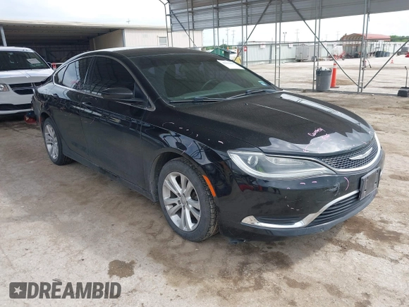2015 Chrysler 200 Limited with VIN 1C3CCCAB2FN719935, listed as a IAAI auction lot 42191027 with 156,132 mi miles and . Bid and sale history available at DreamBid. Image 1.