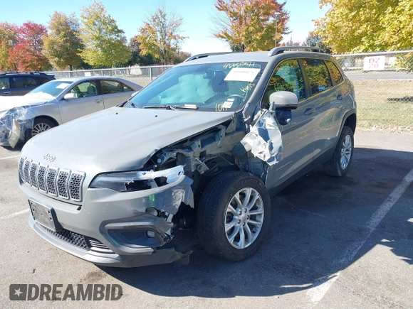 2020 Jeep Cherokee Latitude Plus with VIN 1C4PJLLB1LD628267, listed as a IAAI auction lot 40608071 with 101,491 mi miles. Bid and sale history available at carsss.com. Image 17.