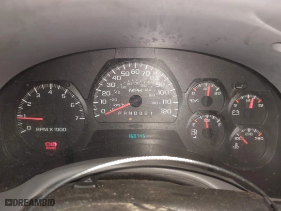 2008 Chevrolet TrailBlazer LT w/1LT with VIN 1GNDS13S582141510, listed as a IAAI auction lot 41306128 with 168,745 mi miles. Bid and sale history available at carsss.com. Image 7.