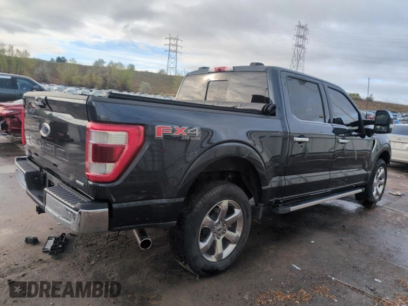 2022 Ford F-150 XL с VIN 1FTFW1E80NFB74376, выставлен на аукционе Copart как лот 54271845 с пробегом 16 253 миль миль и Списание • Salvage title. История ставок и продаж доступна на DreamBid. Изображение 3.
