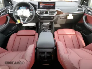 2024 BMW X3 xDrive30i with VIN 5UX53DP00R9W73386, listed as a Copart auction lot 42703305 with 6,861 mi miles and Salvage Title. Bid and sale history available at carsss.com. Image 8.