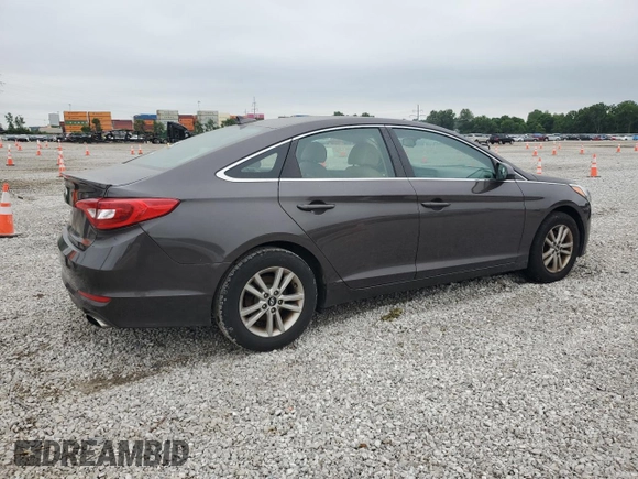 2016 Hyundai Sonata SE with VIN 5NPE24AF0GH350025, listed as a Copart auction lot 64948035 with 136,749 mi miles and Clean title. Bid and sale history available at DreamBid. Image 3.