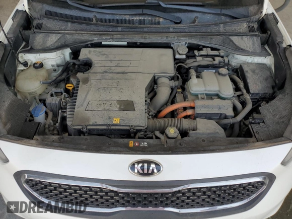 2017 Kia Niro LX with VIN KNDCB3LC7H5060502, listed as a Copart auction lot 52125975 with 145,526 mi miles and Clean Title. Bid and sale history available at carsss.com. Image 12.