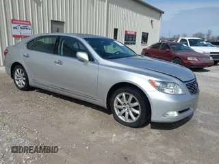 2008 Lexus LS 460 LWB with VIN JTHGL46F985024402, listed as a IAAI auction lot 41753588 with 167,373 mi miles. Bid and sale history available at carsss.com. Image 1.