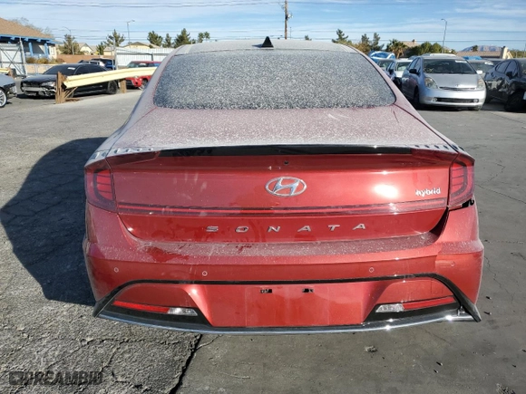 2023 Hyundai Sonata Hybrid Limited with VIN KMHL54JJ0PA078890, listed as a Copart auction lot 88066685 with 9,711 mi miles and Salvage Title. Bid and sale history available at carsss.com. Image 6.