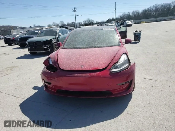 2021 Tesla Model 3 Performance with VIN 5YJ3E1EC9MF013392, listed as a Copart auction lot 48488125 with 55,402 mi miles and Salvage Title. Bid and sale history available at DreamBid. Image 11.
