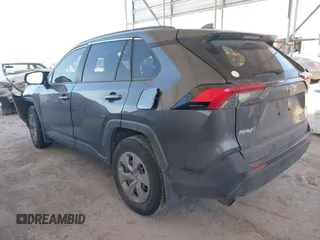 2019 Toyota RAV4 LE with VIN JTMH1RFV4KD037099, listed as a IAAI auction lot 41719515 with 56,882 mi miles. Bid and sale history available at carsss.com. Image 3.