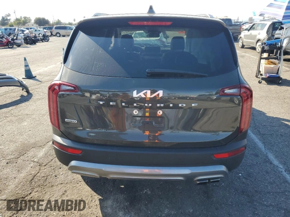 2022 Kia Telluride S with VIN 5XYP6DHC6NG223230, listed as a Copart auction lot 44393595 with 31,697 mi miles and Clean title. Bid and sale history available at DreamBid. Image 6.