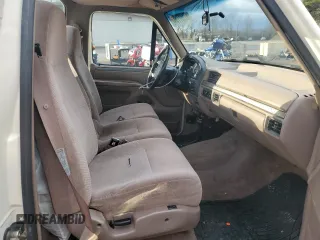 1995 Ford F-150 with VIN 1FTEF14H3SNA93998, listed as a Copart auction lot 87107784 with 0 mi miles and Salvage Title. Bid and sale history available at carsss.com. Image 7.