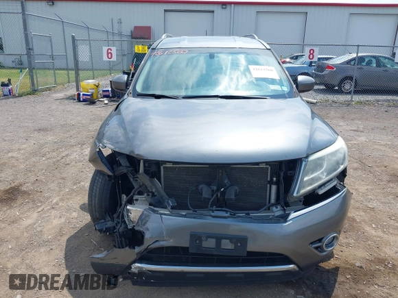 2016 Nissan Pathfinder S with VIN 5N1AR2MMXGC621351, listed as a IAAI auction lot 42612560 with 226,622 mi miles and . Bid and sale history available at DreamBid. Image 12.
