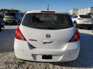 2008 Nissan Versa 1.8 S with VIN 3N1BC13E98L350841, listed as a Copart auction lot 47724015 with 69,743 mi miles and Salvage Title. Bid and sale history available at carsss.com. Image 6.